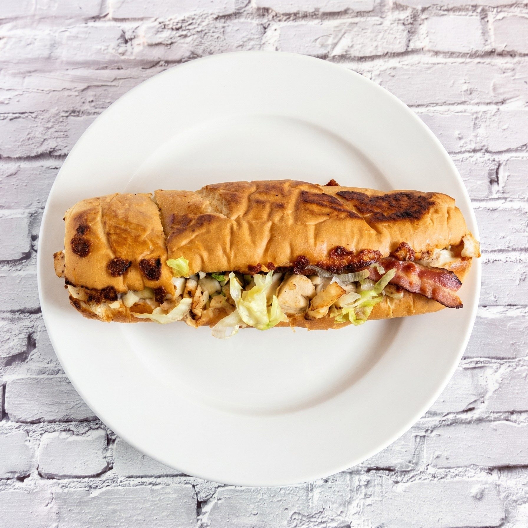 Chicken Bacon Ranch Grinder.