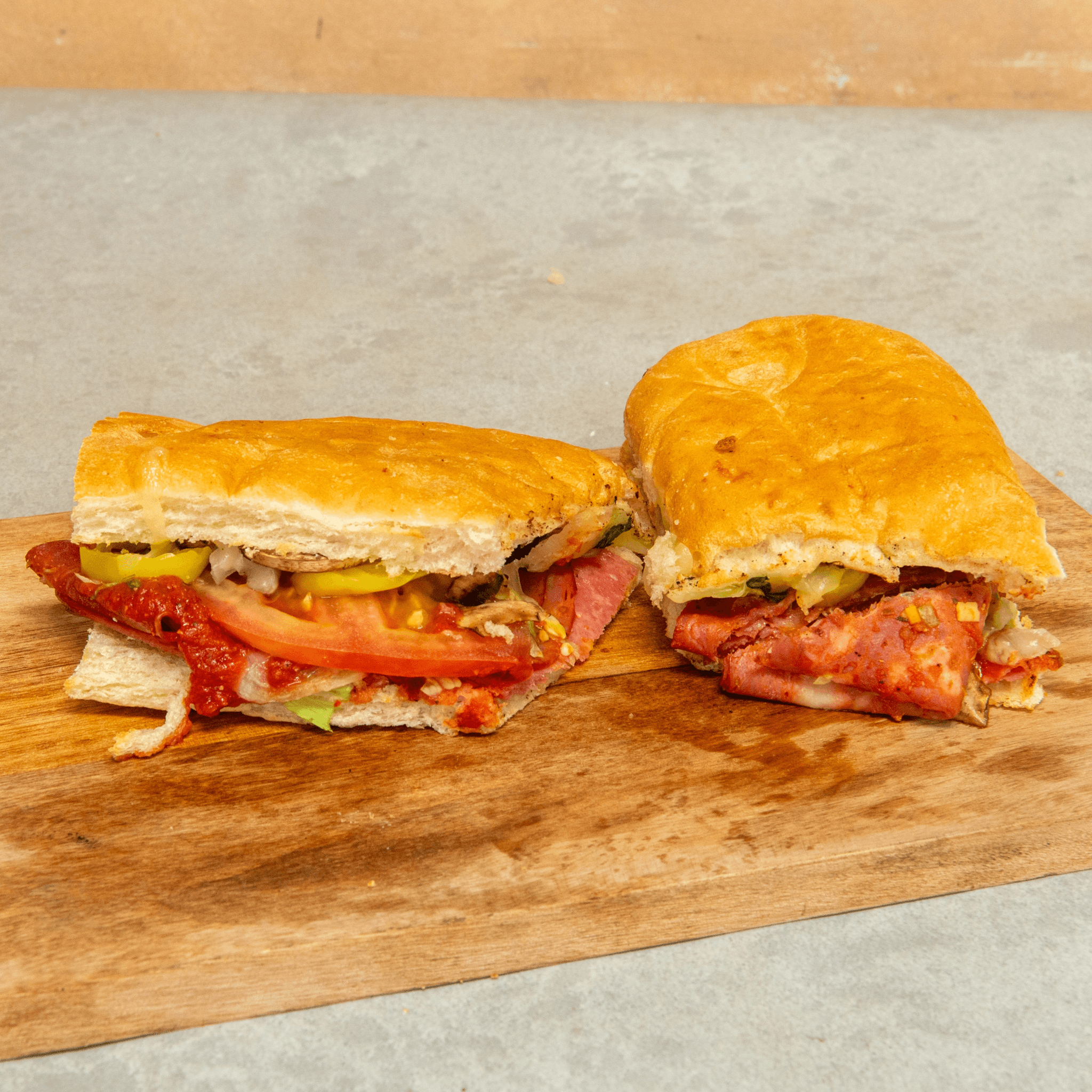 New Italian Stromboli Grinder.