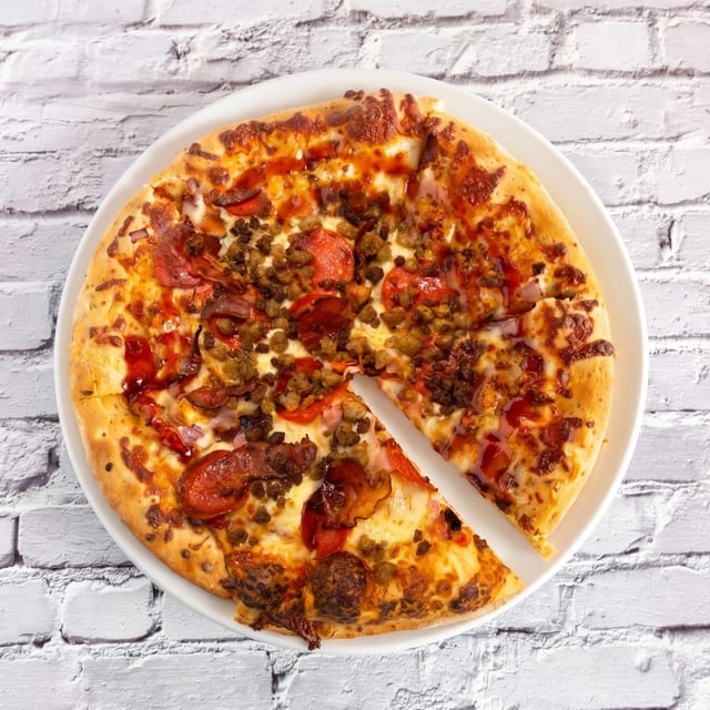 Carnivore Pizza.