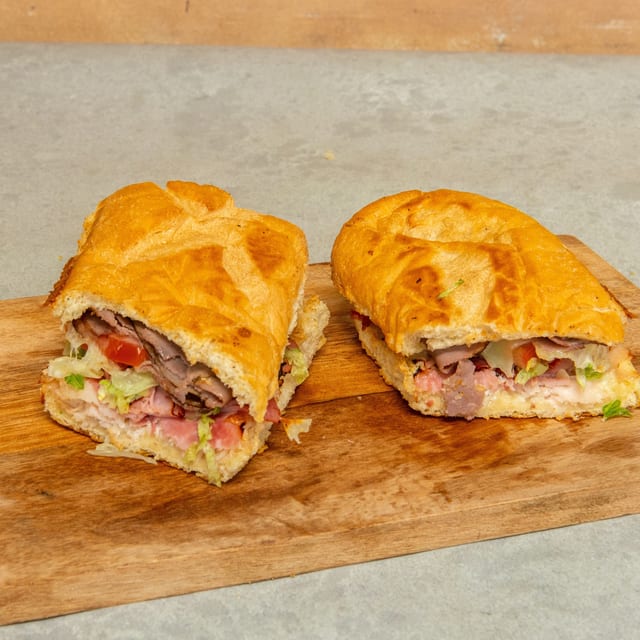 Roast Beef Combo Grinder.